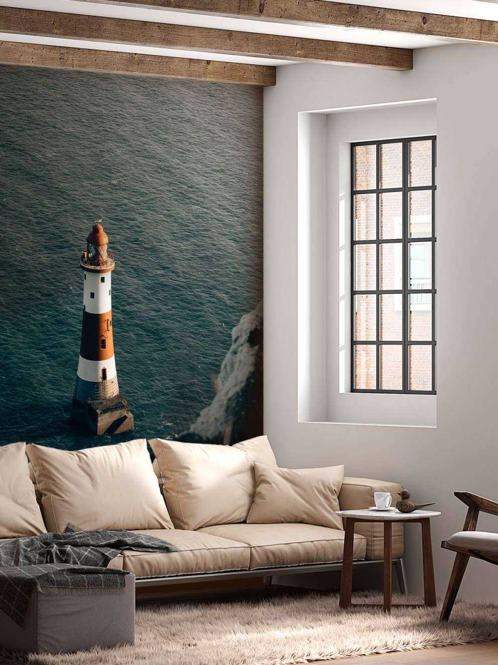 Faro sulla costa inglese