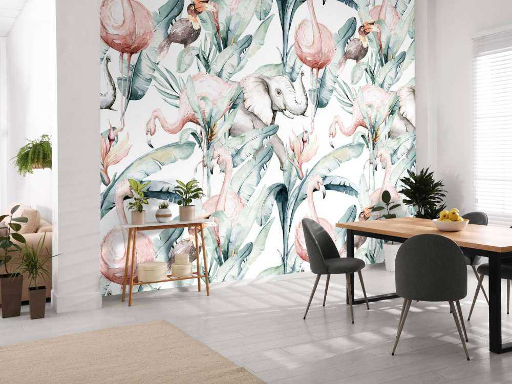 Animali tra le foglie