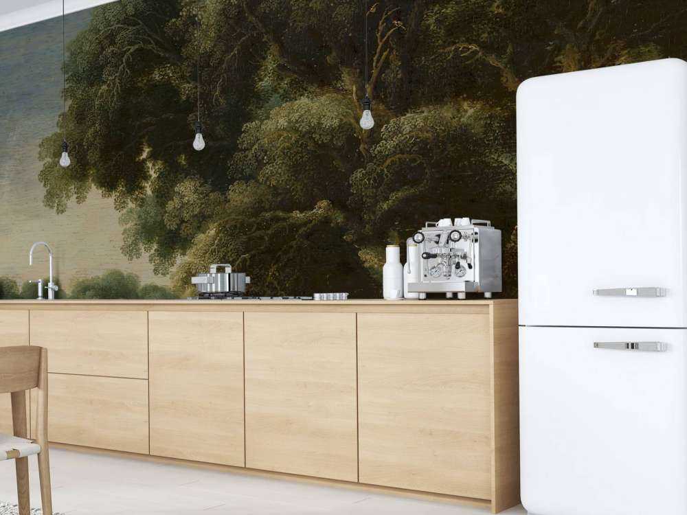 Paesaggio forestale immaginato