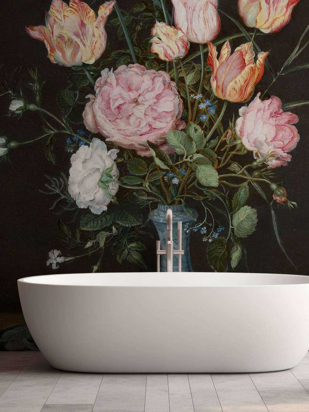 Vaso Wan-Li con fiori