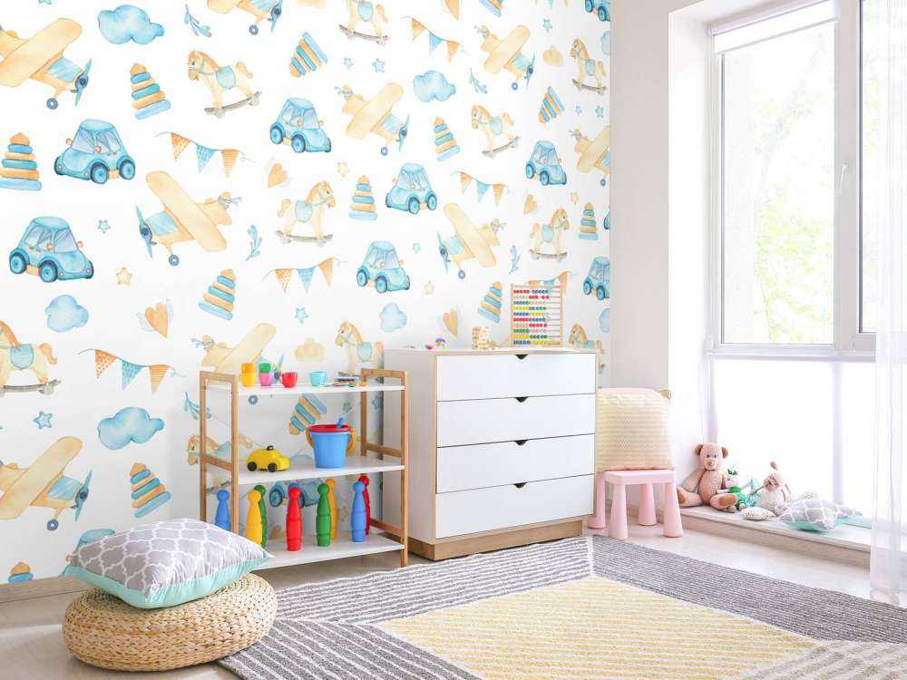 Giocattoli ad acquerello