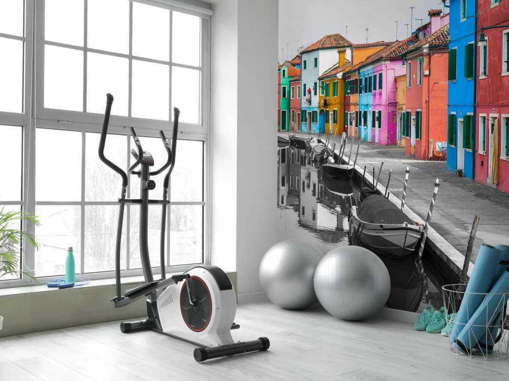 Case di pescatori colorate