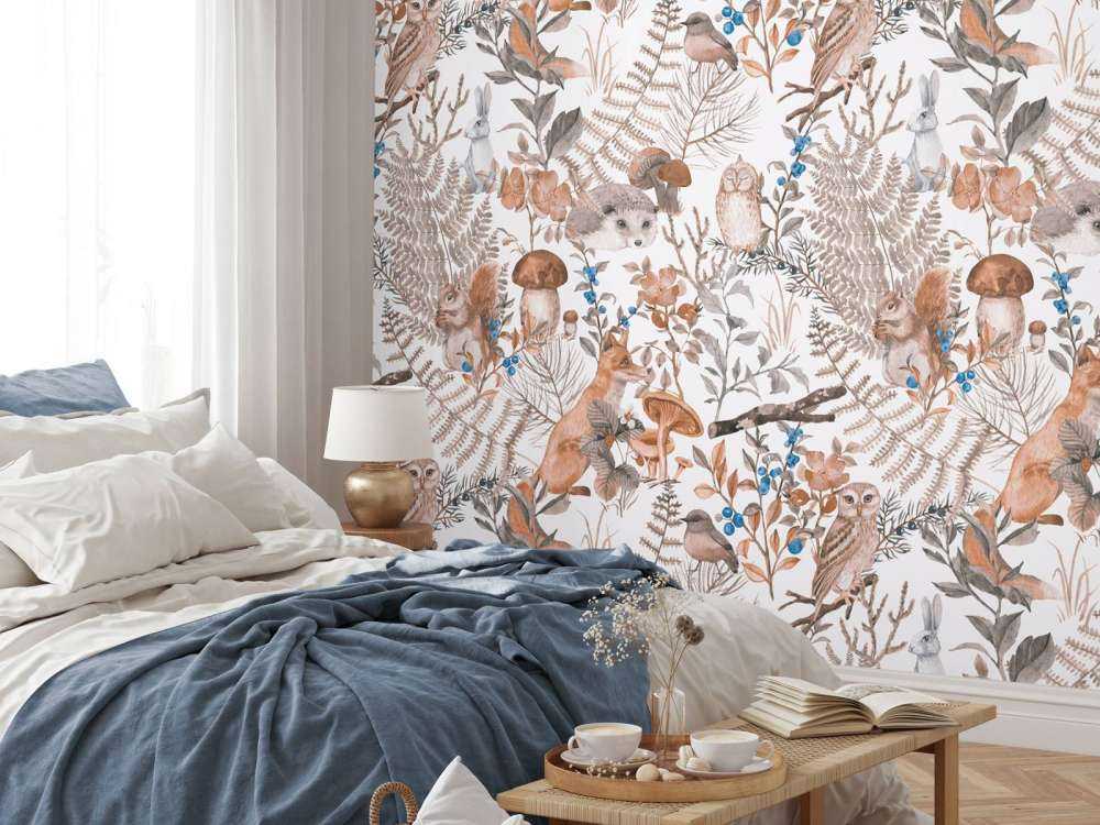 Modello di animali della foresta