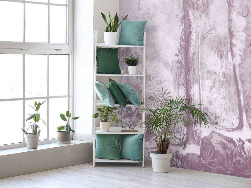 Foresta tropicale - rosa