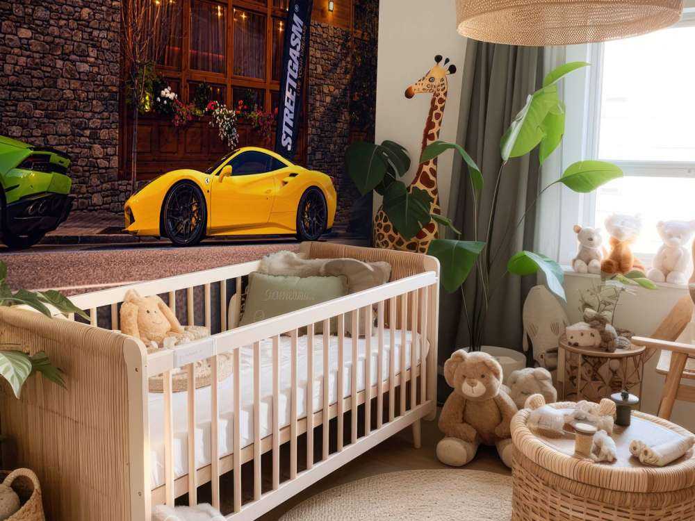 Auto esclusive presso la lodge in legno