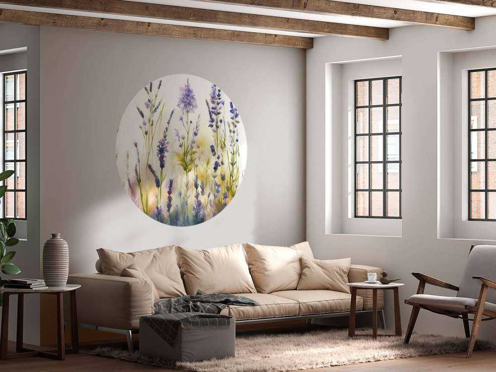 Lavanda Radura Senza Giunte Pastello