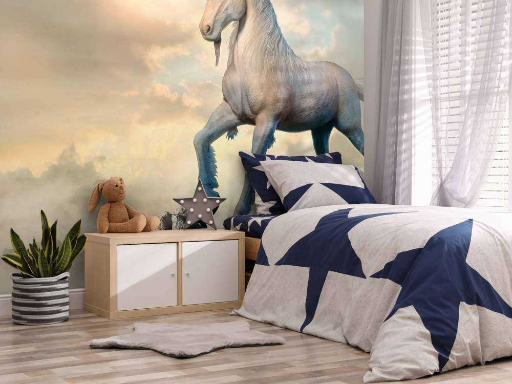 Unicorno sulle rocce