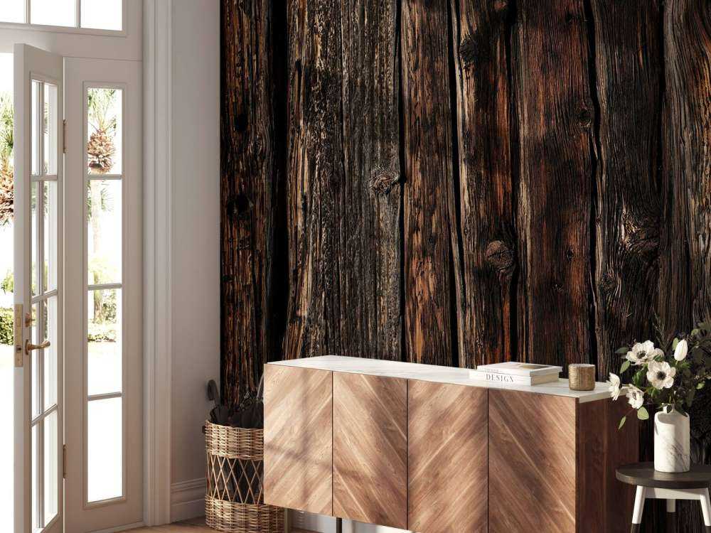 Legno vecchio e scuro