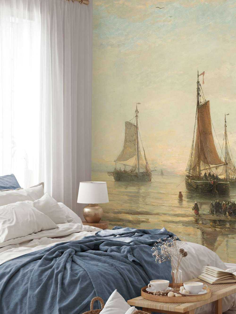 Bombe di Scheveningen all'ancora