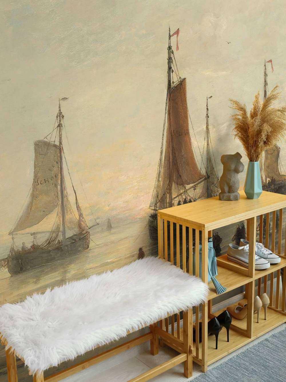 Bombe di Scheveningen all'ancora