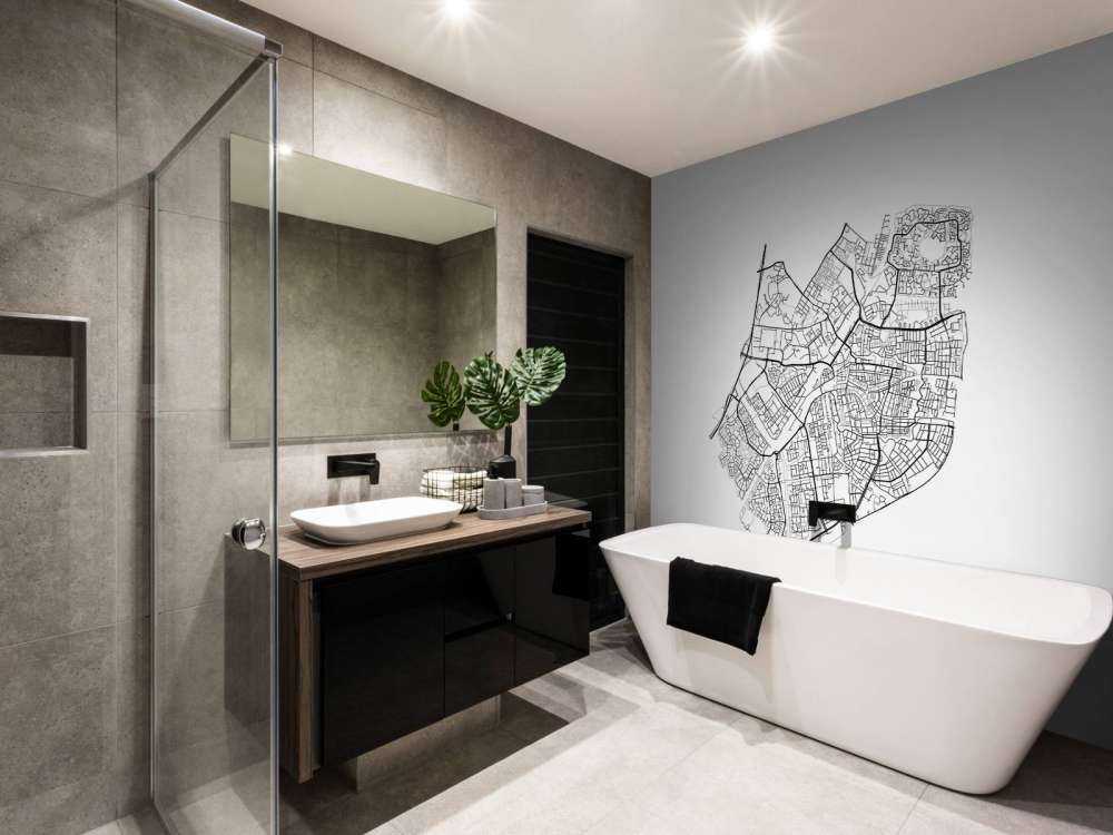 Mappa di Leida, bianco 