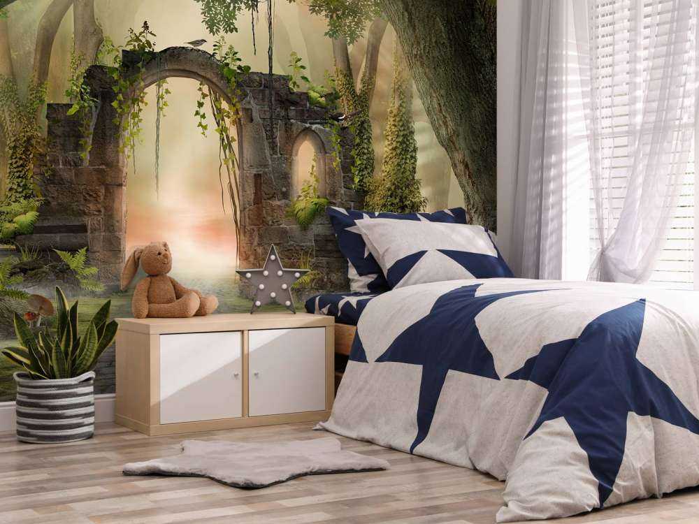 Bosco delle fiabe abbandonato