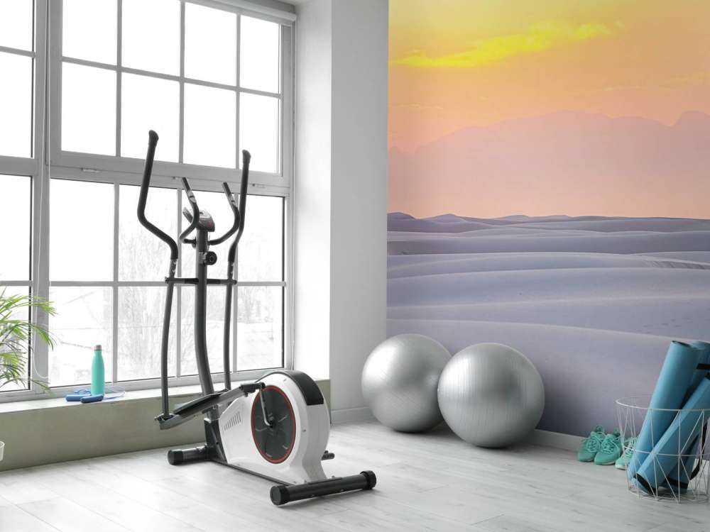 Dune di sabbia bianca