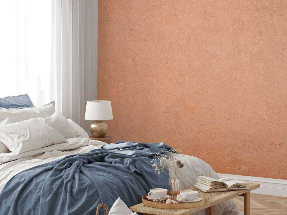 Struttura in calcestruzzo con colori in terracotta