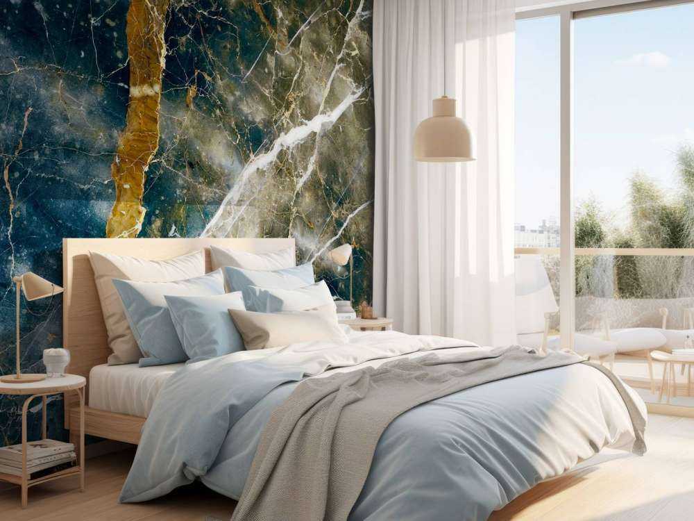 Marmo con struttura a nuvole