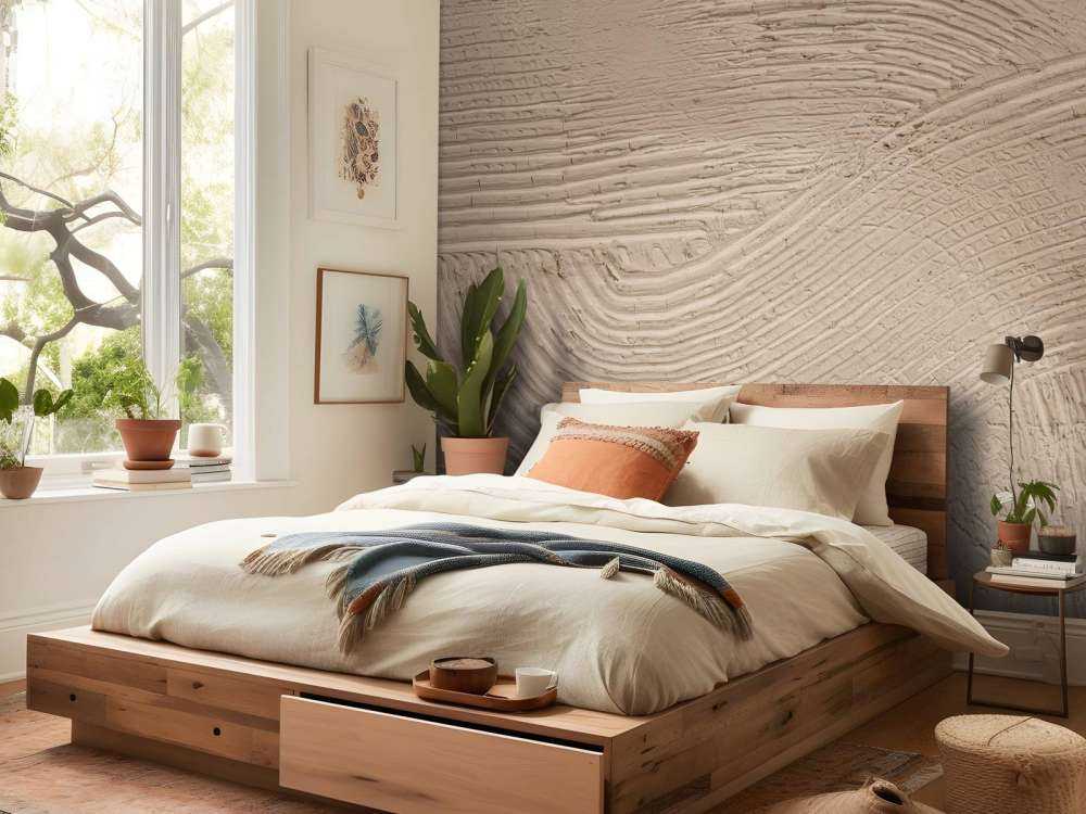 Linee strutturate in taupe