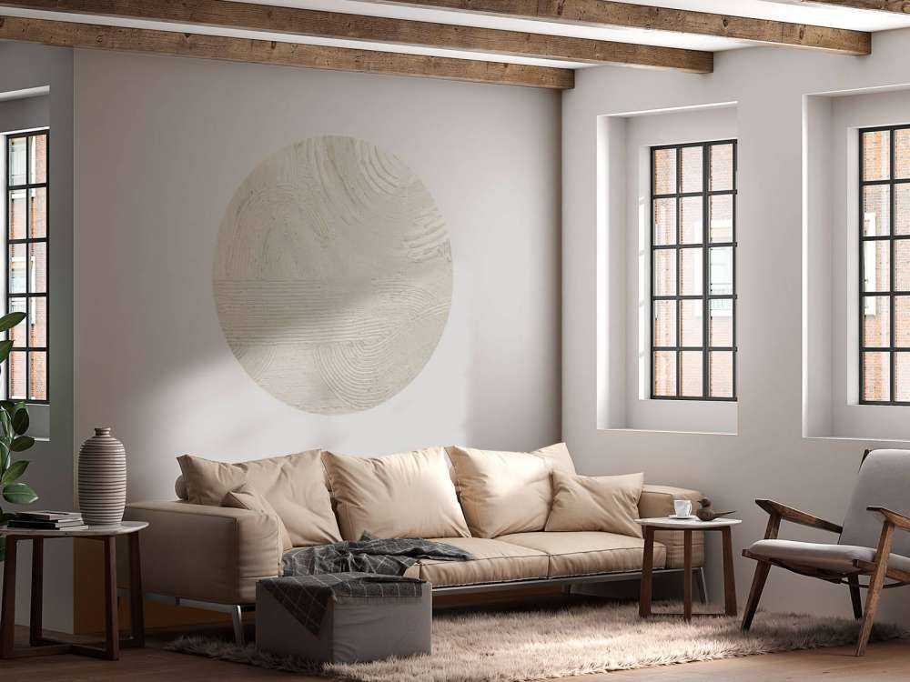 Strutture e forme in bianco sporco