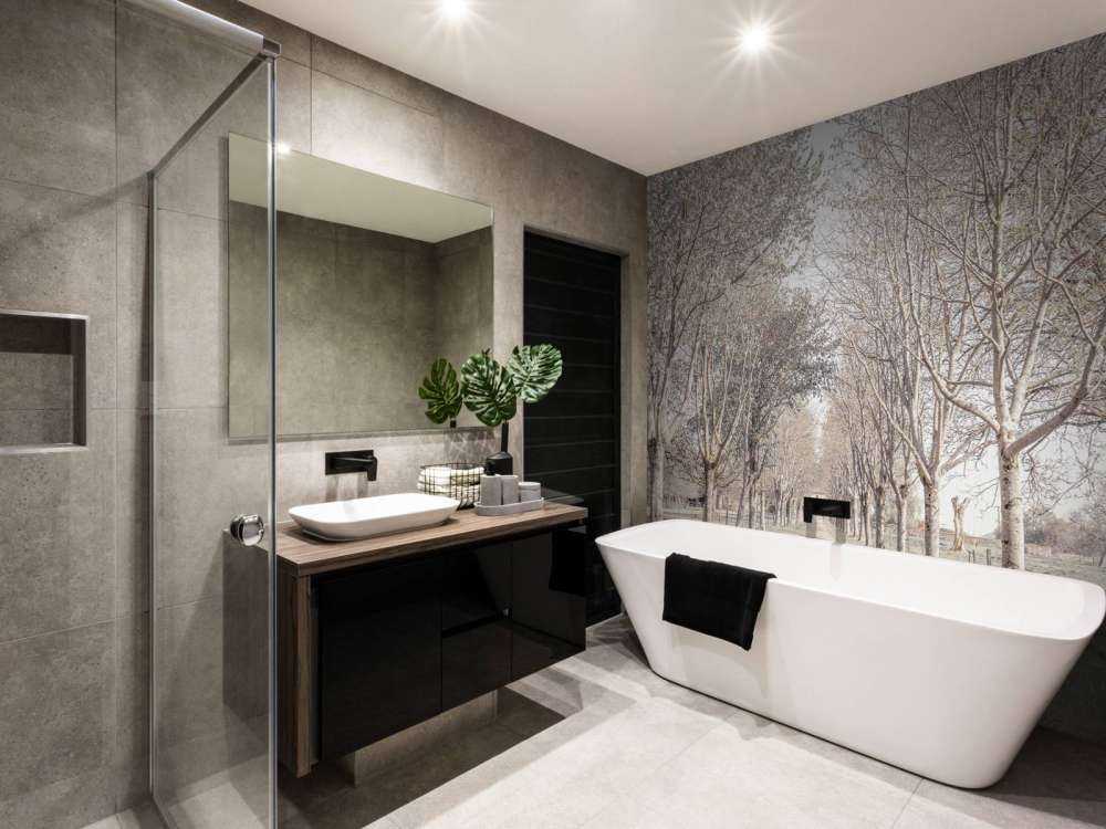 Sentiero tra gli alberi