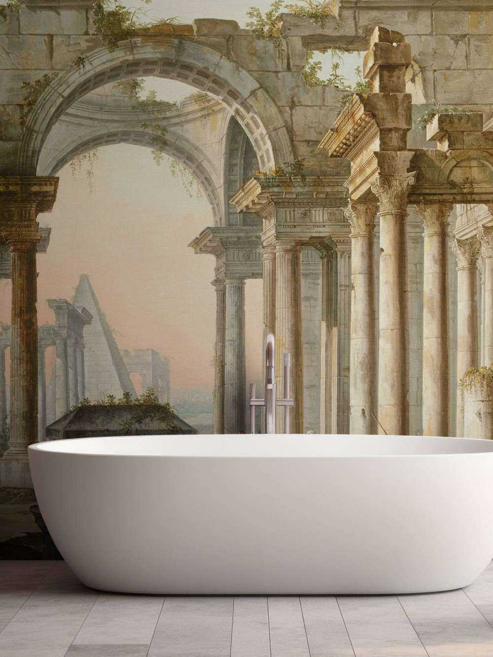 Capriccio con rovine