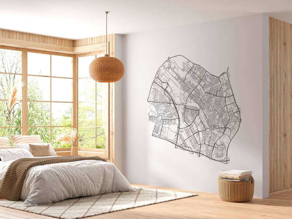 Mappa di Utrecht, bianco