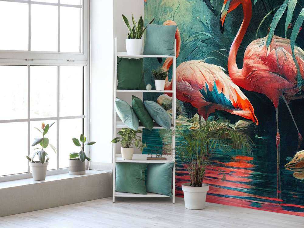 Risveglio dell'Oasi dei Fenicotteri