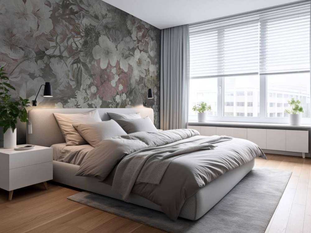 Mela in fiore e Anemoni