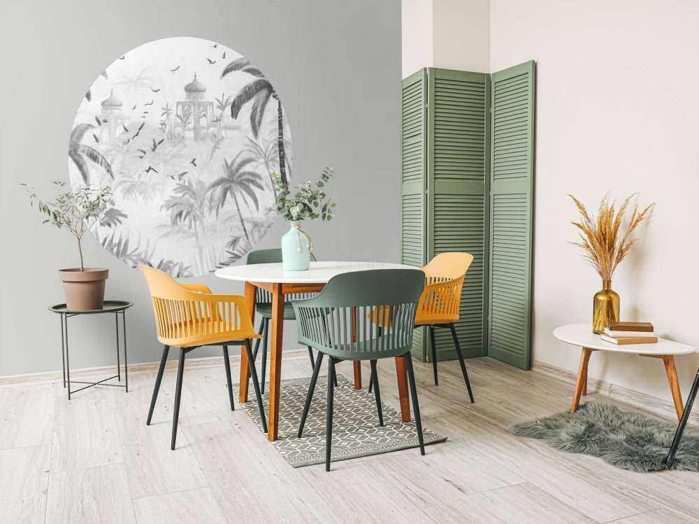 Giardino Orientale all'Alba