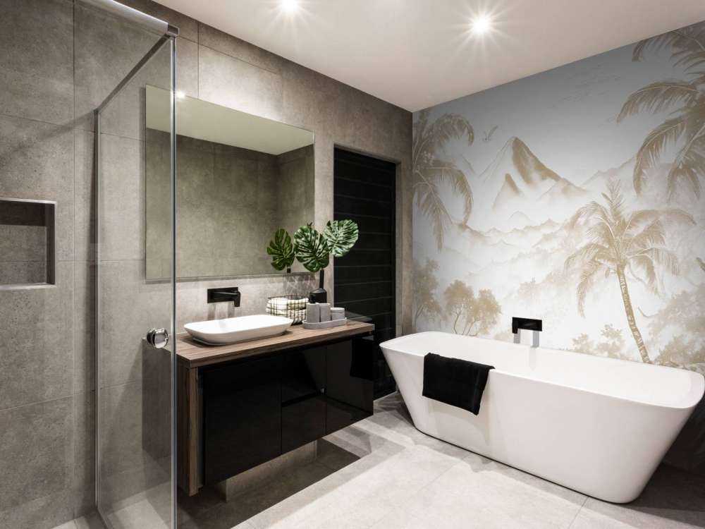 Alba sull'Isola Vulcanica, taupe