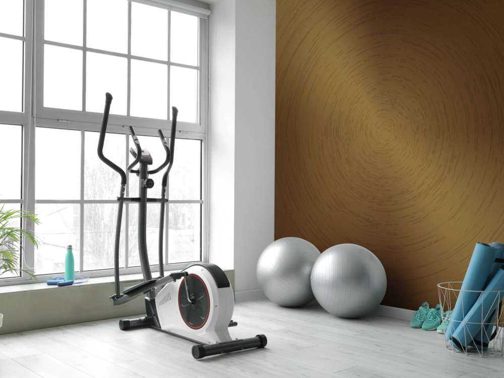 Sfondo circolare in bronzo