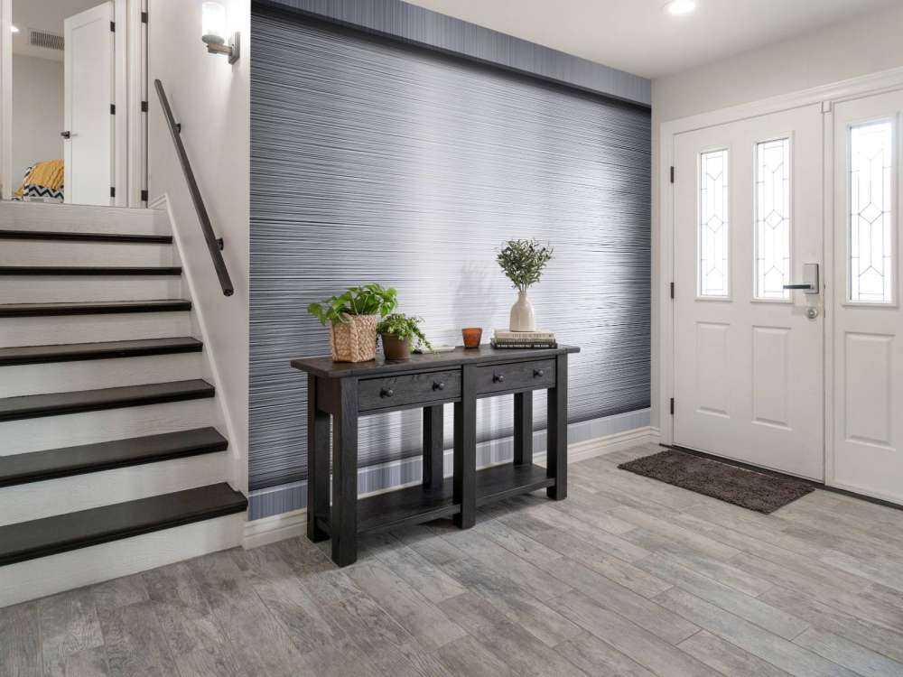 Piastra metallica in alluminio spazzolato