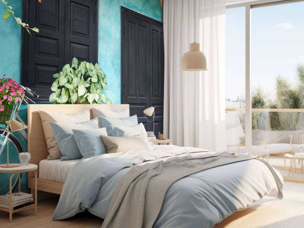 Vecchia bicicletta vicino a una casa