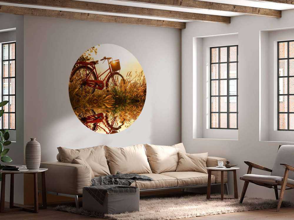 Bicicletta al tramonto