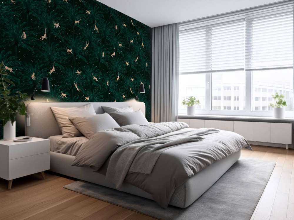 Scimmie tropicali - verde