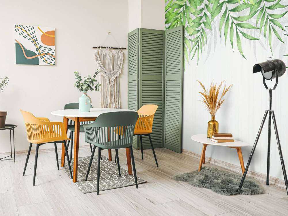 Textura de hojas tropicales