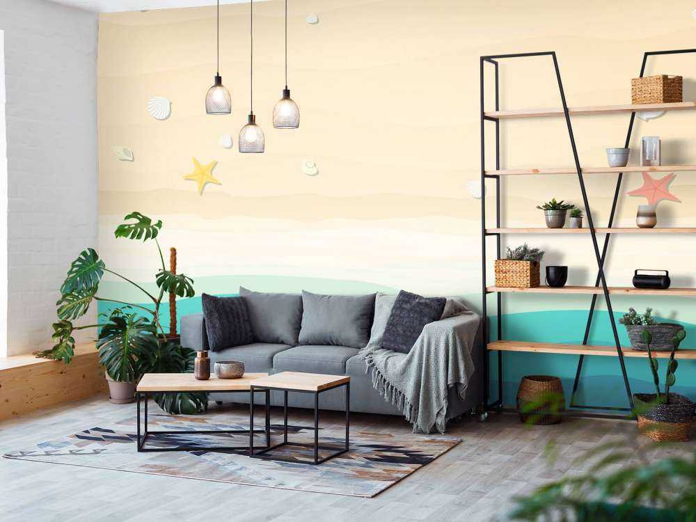 Disegno di una spiaggia