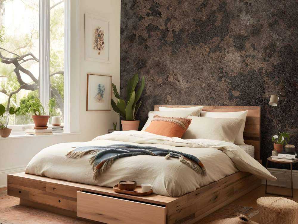 Struttura marrone arrugginito