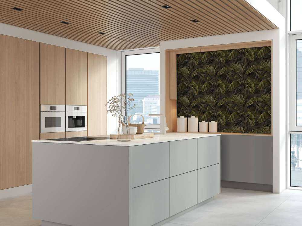 Foglie di banana scura