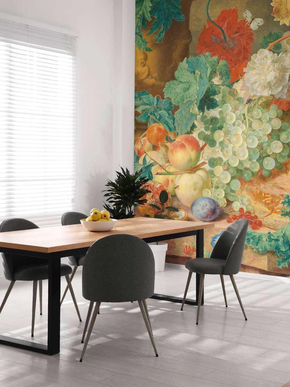 Natura morta con fiori e frutta, Jan van Huysum