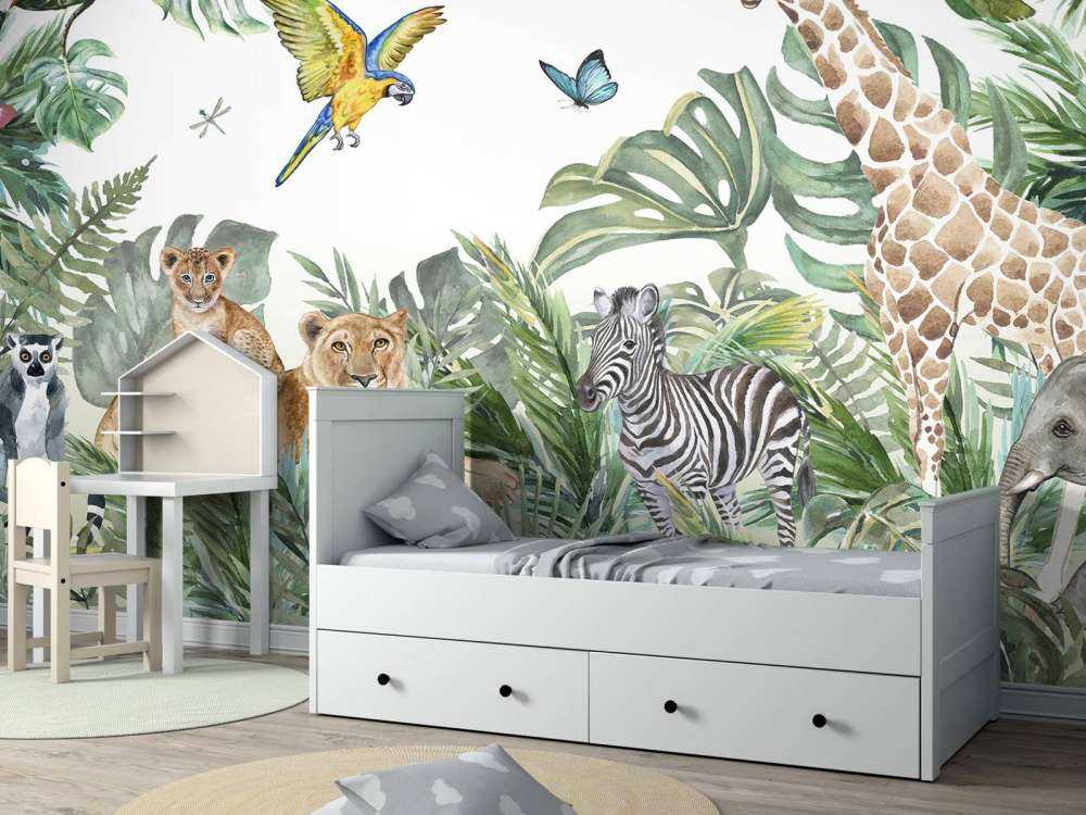 Animali selvaggi della giungla