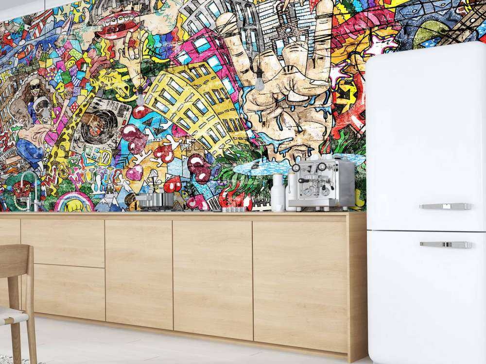 Trambusto di graffiti