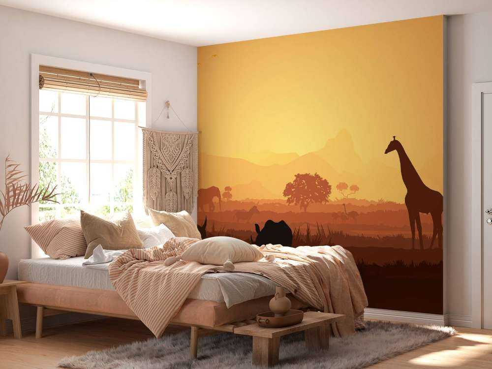 Animali selvatici nella savana