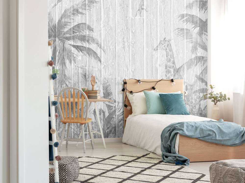 Animali della giungla su legno