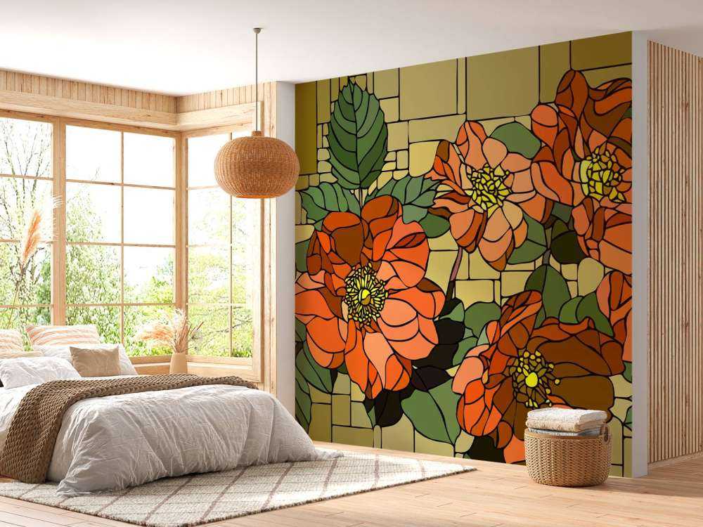 Rosa canina in fiore