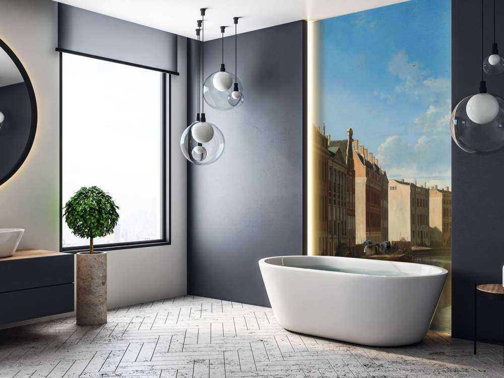 Veduta della curva d'oro