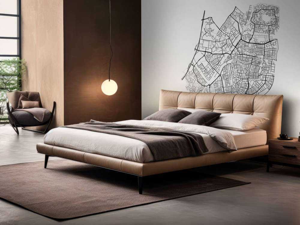 Mappa di Leida, bianco 