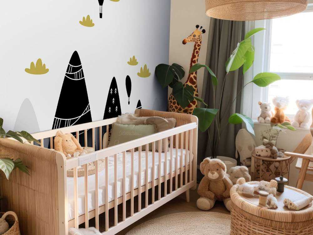 Montagne in bianco e nero