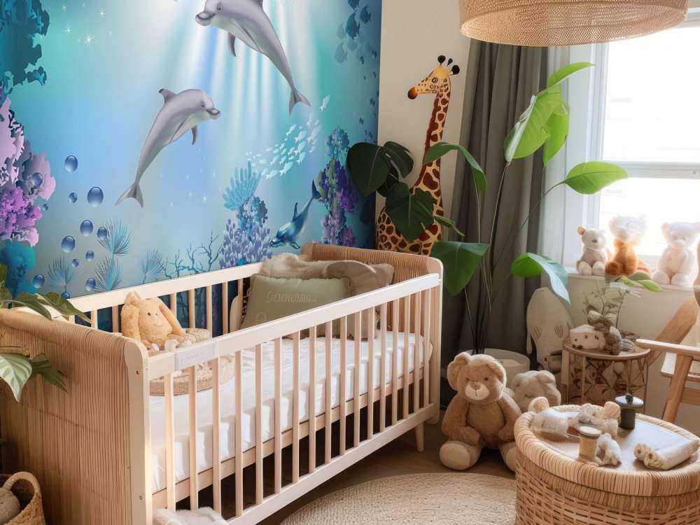 Mondo sommerso con i delfini