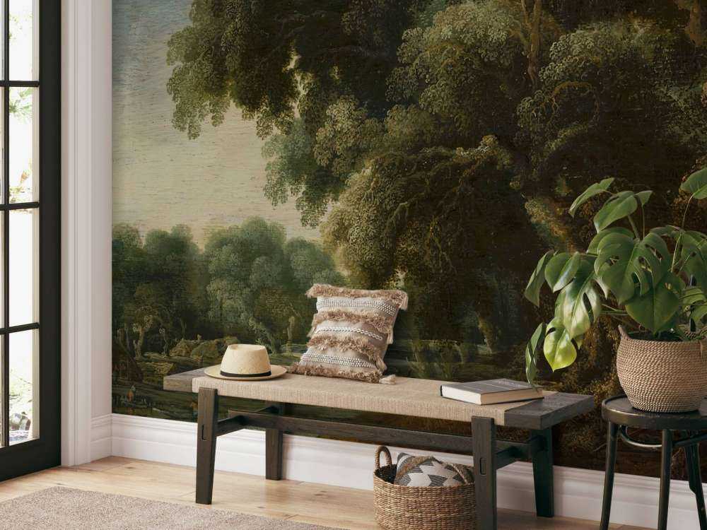 Paesaggio forestale immaginato