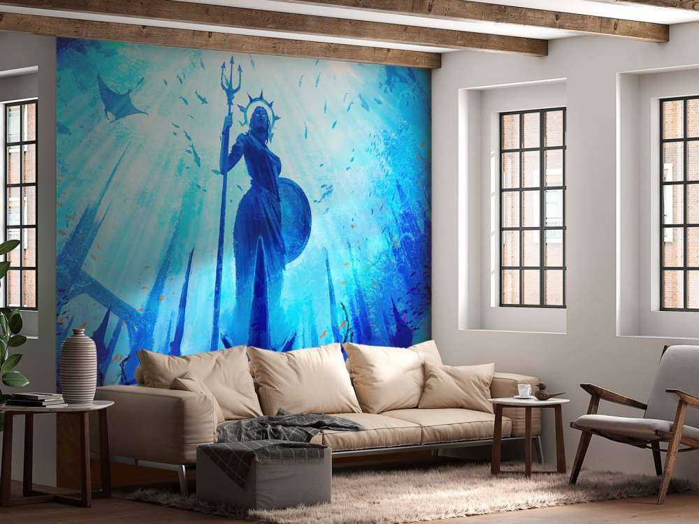 Dea greca nel mondo sottomarino