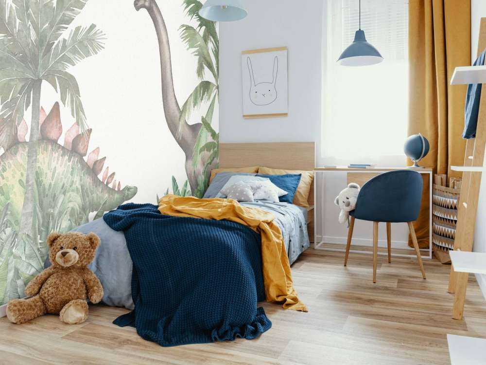 Dinosaurussen in de jungle